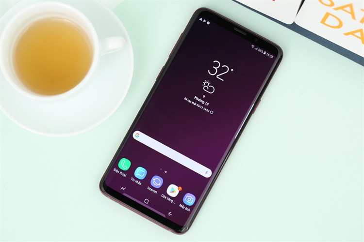 Điện thoại Samsung Galaxy S9+ 64GB Vang Đỏ