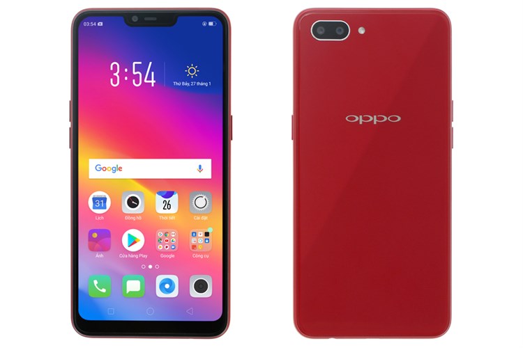 Điện thoại OPPO A3s 16GB (1853) Màu Đỏ