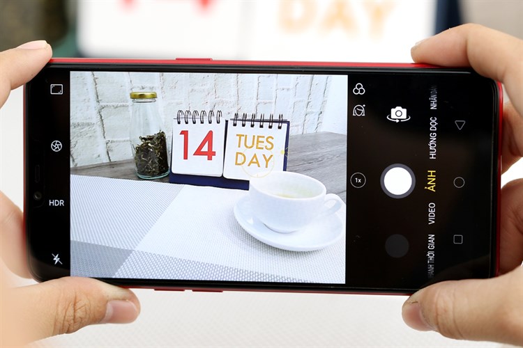 Điện thoại OPPO A3s 16GB (1853) Màu Đỏ