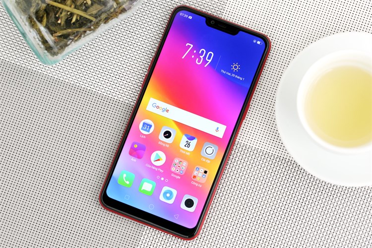 Điện thoại OPPO A3s 16GB (1853) Màu Đỏ