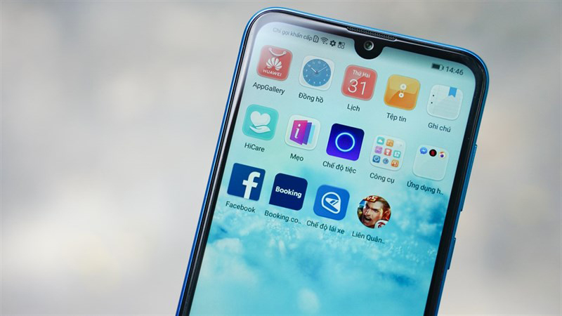 Màn hình của điện thoại Huawei Y7 (2019) chính hãng