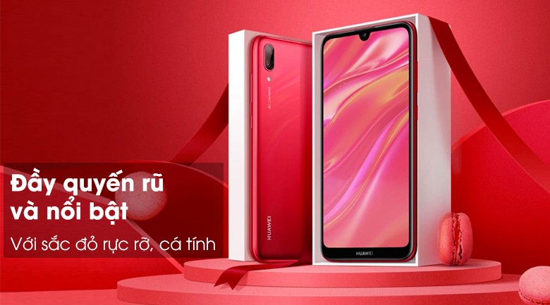 Điện thoại Huawei Y7 Pro (2019) màu đỏ