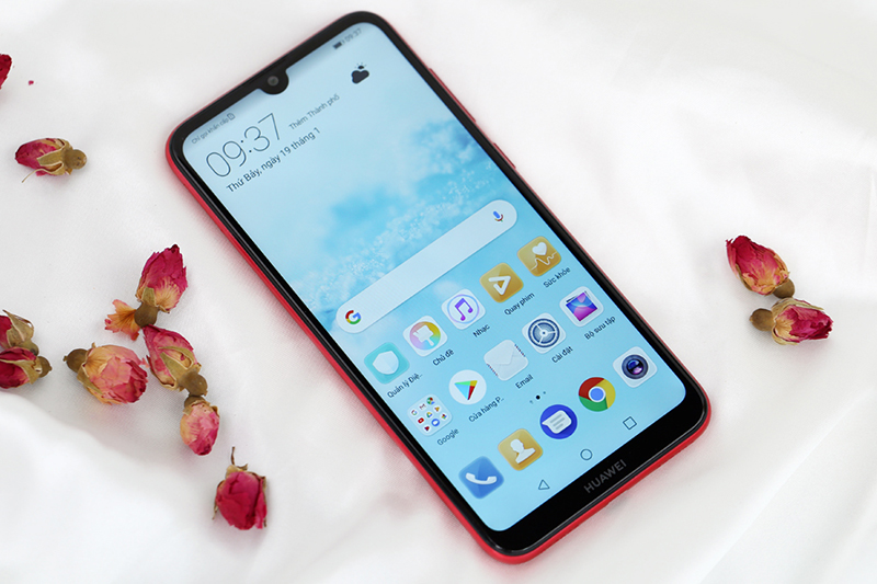 Màn hình điện thoại Huawei Y7 Pro 2019 Đỏ