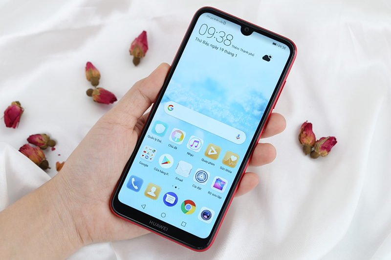 Mở khoá khuôn mặt điện thoại Huawei Y7 Pro 2019 Đỏ