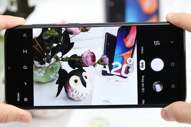 Samsung Galaxy A20 | Giao diện chụp ảnh