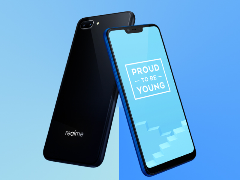 Thiết kế điện thoai Realme C1 2019