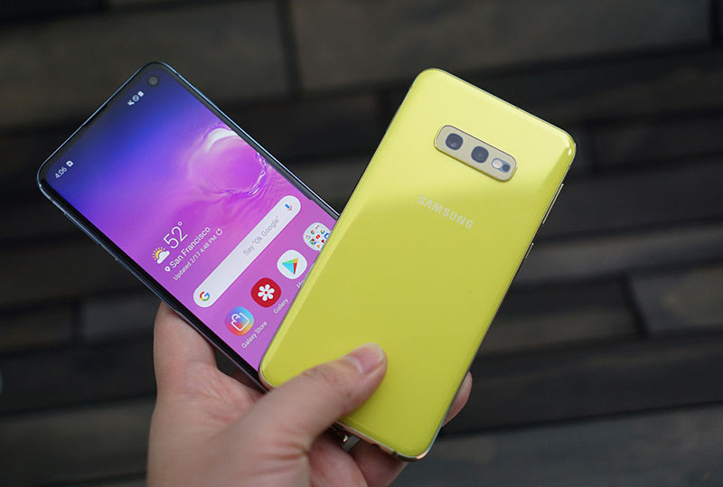 Thiết kế của điện thoại Samsung Galaxy S10e chính hãng