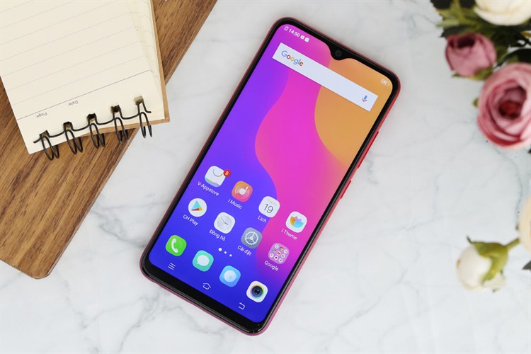 Điện thoại Vivo Y91C Màu Đỏ