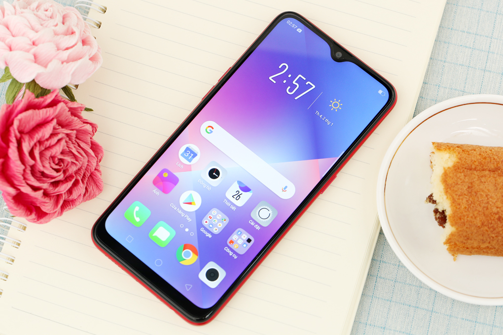 Điện thoại OPPO A5s Màu Đỏ