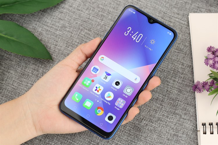 Điện thoại OPPO A5s Màu Xanh Dương