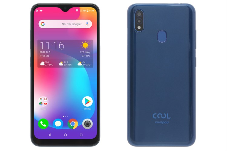 Điện thoại Coolpad N5 Màu Xanh Dương