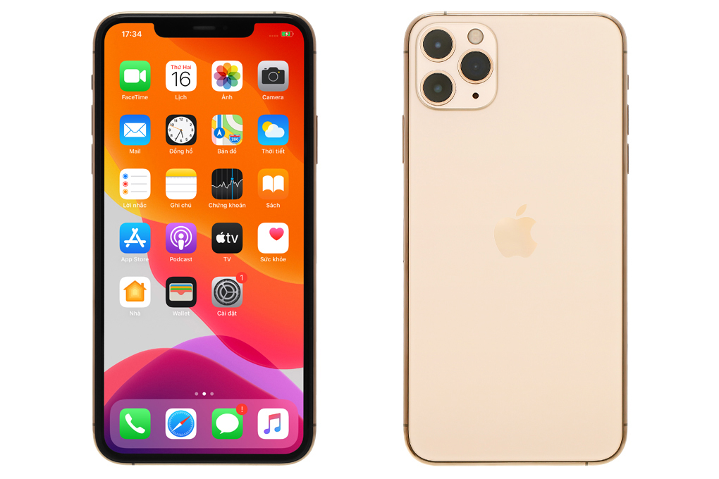 Điện thoại iPhone 11 Pro Max 64GB Màu Vàng đồng
