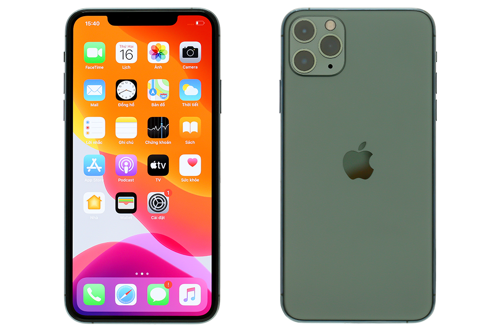 Điện thoại iPhone 11 Pro Max 64GB Màu Xanh lá