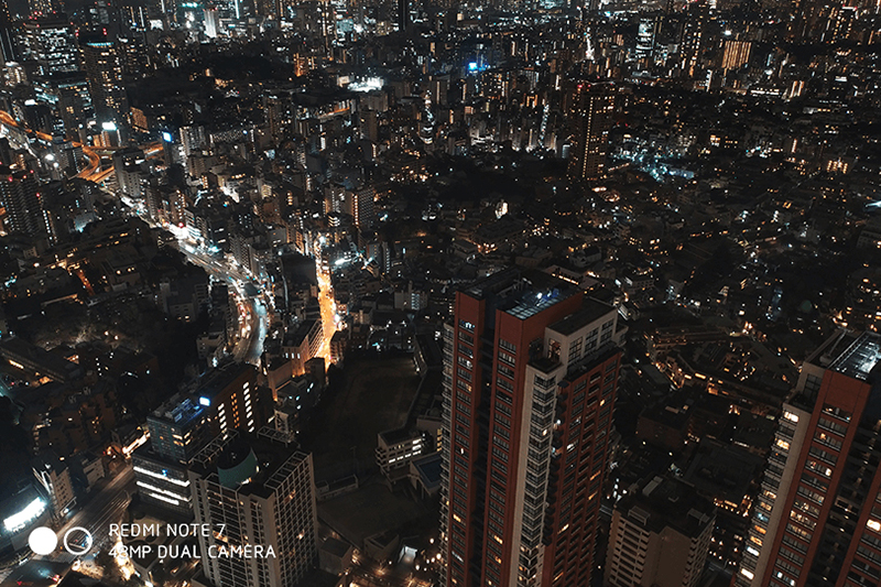 Điện thoại Xiaomi Redmi Note 7 3GB/32GB | Ảnh chụp ban đêm