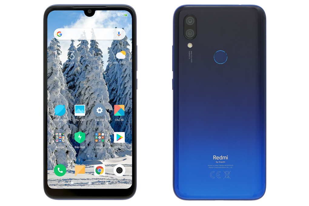 Điện thoại Xiaomi Redmi 7 (2GB/16GB) Màu Xanh Dương