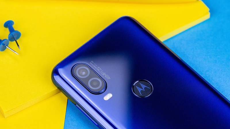 Camera sau của điện thoại Motorola One Vision chính hãng