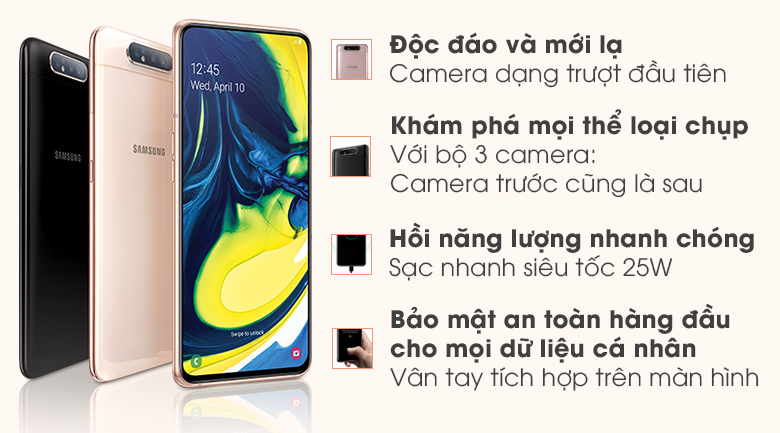 Samsung Galaxy A80 | Giá rẻ, chính hãng, nhiều khuyến mãi