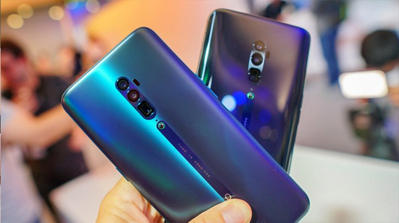 Camera sau của điện thoại OPPO Reno 10x Zoom Edition chính hãng