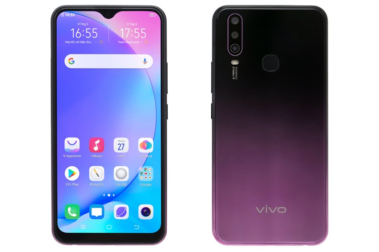 Điện thoại Vivo Y17 Màu Tím