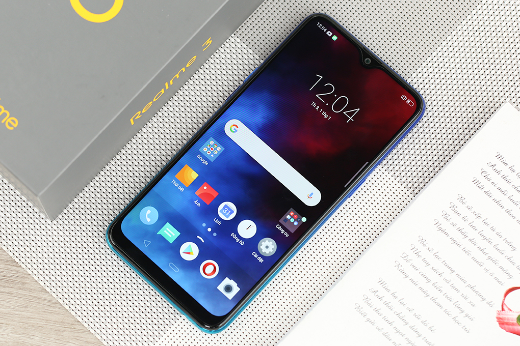 Điện thoại realme 3 (4GB/64GB) Màu Xanh lá