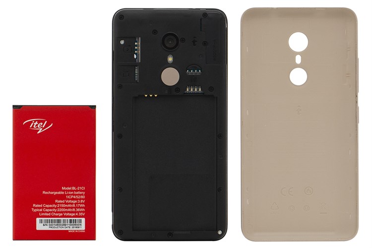 Điện thoại Itel A33 Màu Vàng đồng