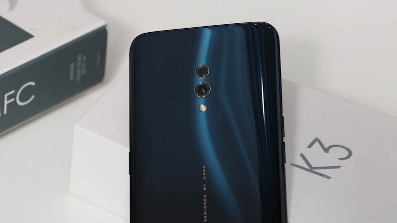 Điện thoại smartphone OPPO K3 | Thiết kế cong viền mặt lưng