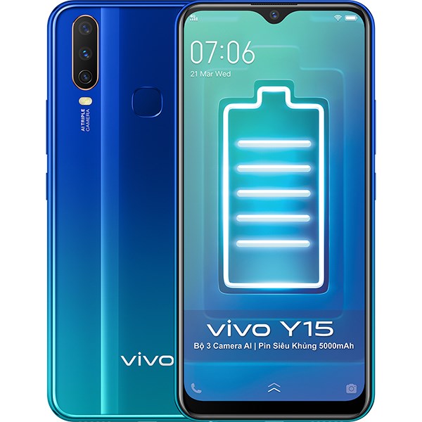 vivo y15 a1 triple camera