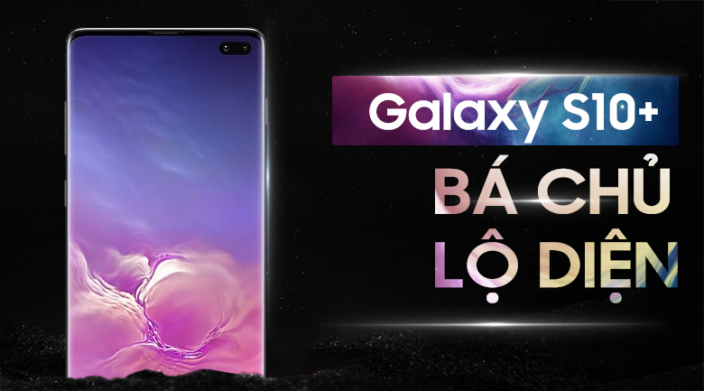 Điện thoại Samsung Galaxy S10+ 128GB Bạc Đa Sắc
