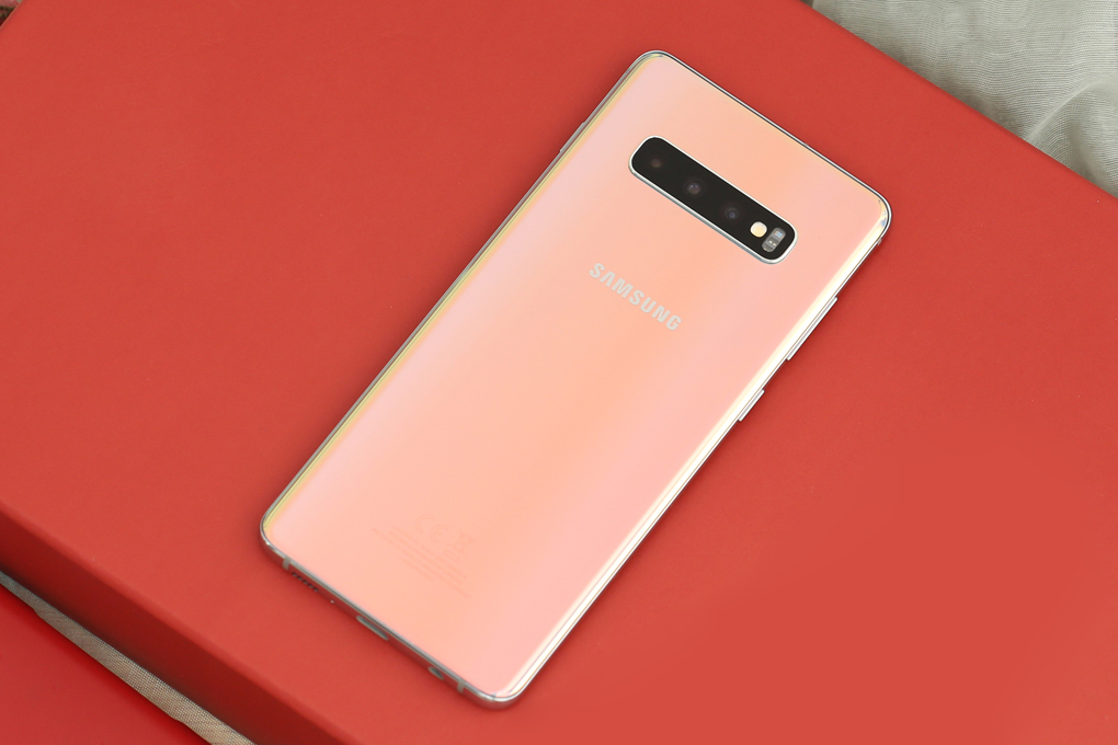 Điện thoại Samsung Galaxy S10+ 128GB Bạc Đa Sắc