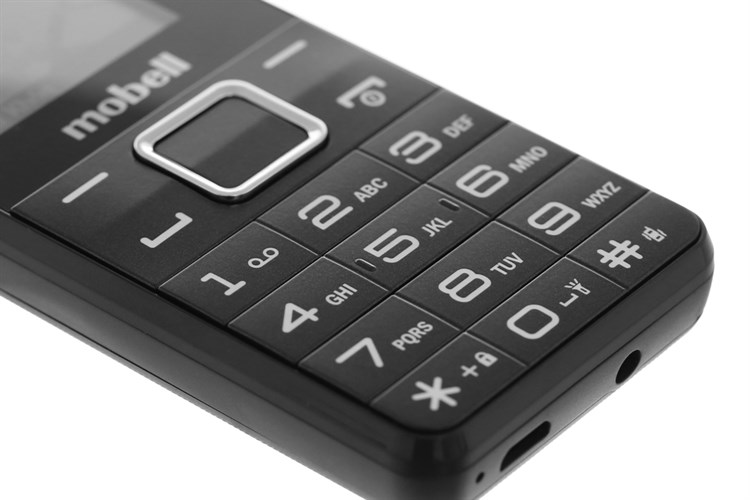 Điện thoại Mobell M229 (2019) Màu Đen