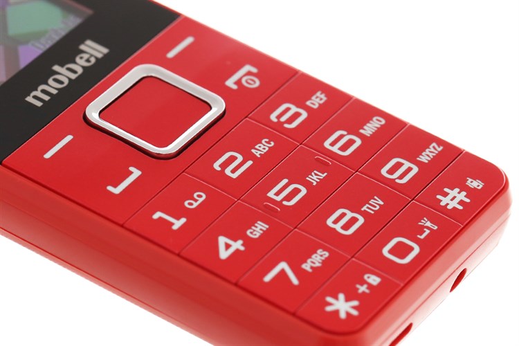 Điện thoại Mobell M229 (2019) Màu Đỏ