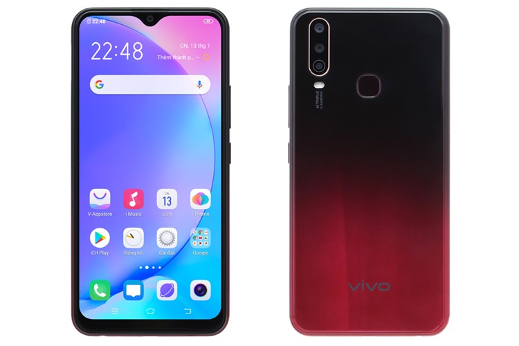 Điện thoại Vivo Y12 Màu Đỏ