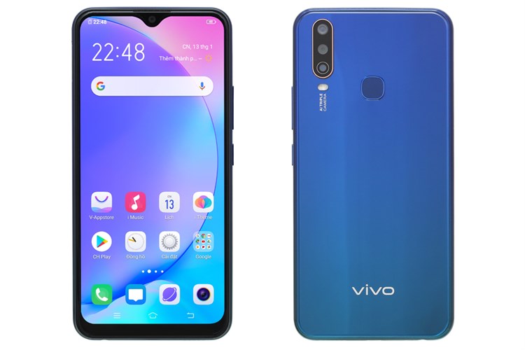 Điện thoại Vivo Y12 Màu Xanh Dương