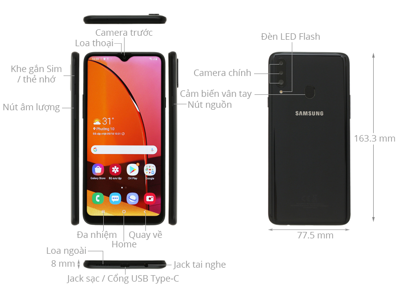 Samsung Galaxy A20s 64GB