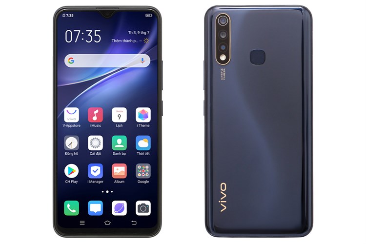 Điện thoại Vivo Y19 Màu Đen