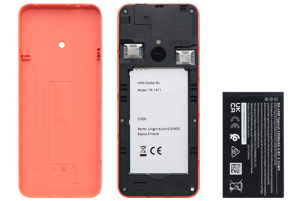 Điện thoại Nokia 220 4G Màu Cam