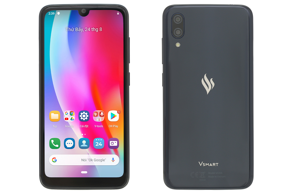 Điện thoại Vsmart Star Màu Đen