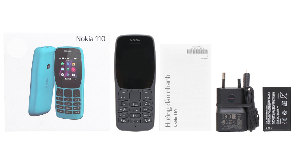 Bộ sản phẩm gồm: Hộp, Pin, Sách hướng dẫn, Sạc liền cáp MicroUSB