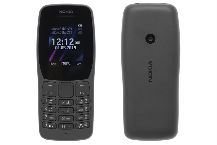 Điện thoại Nokia 110 Màu Đen