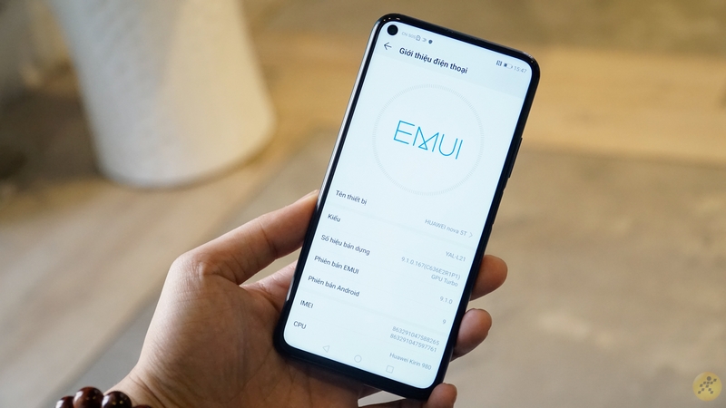 Điện thoại Huawei Nova 5T | Giao diện EMUI mới mẻ