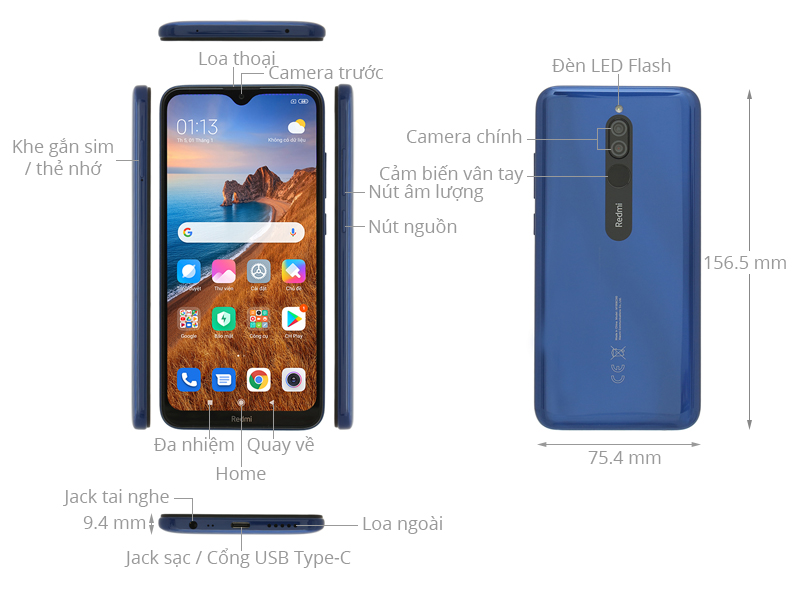 Xiaomi Redmi 8 (3GB/32GB)