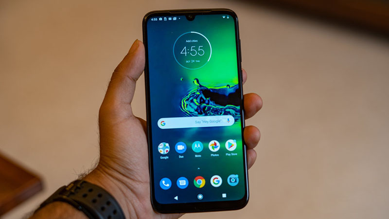 Điện thoại Motorola Moto G8 Plus | Giao diện màn hình chính