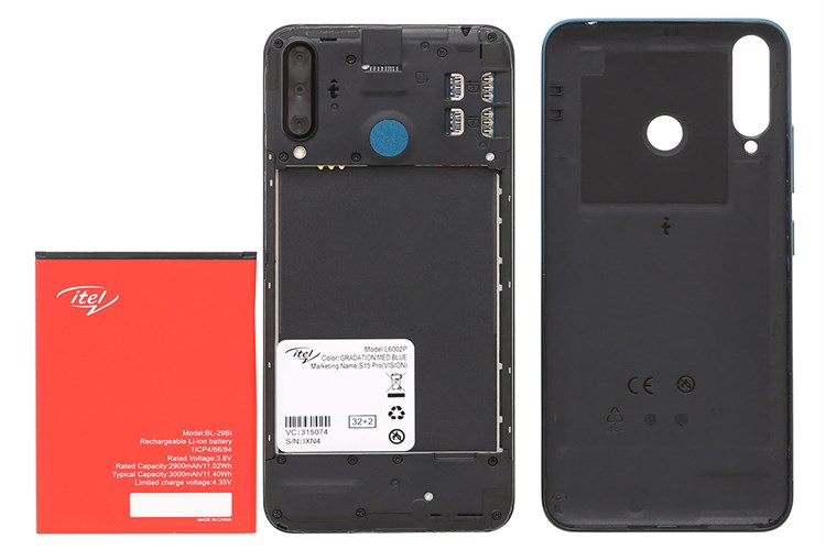 Điện thoại Itel S15 Pro Màu Xanh Dương