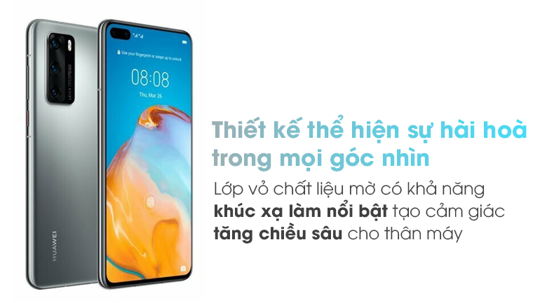 Điện thoại Huawei P40 (Nền tảng Huawei Mobile Service)