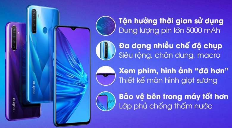 Điện thoại realme 5 (4GB/128GB)