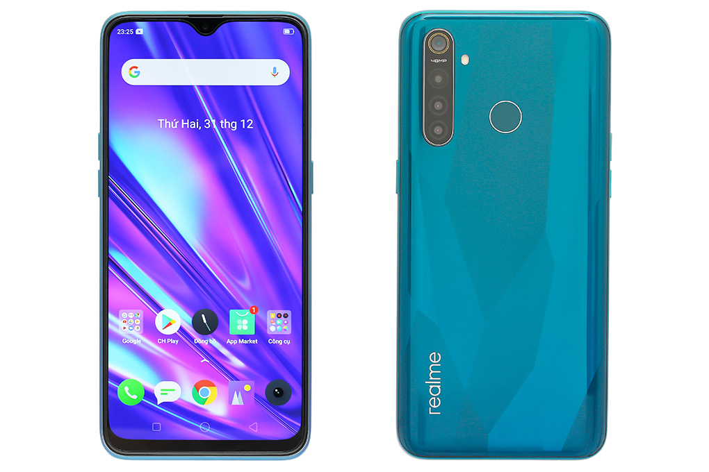Điện thoại realme 5 Pro (8GB/128GB) Màu Xanh lá