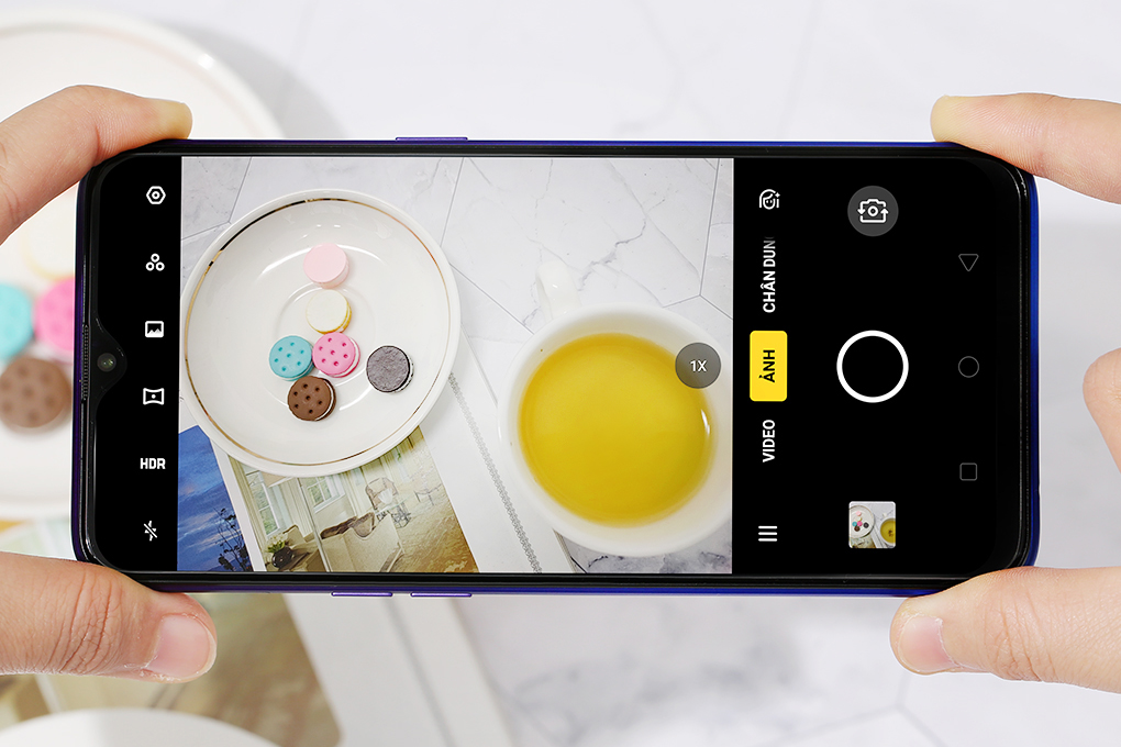Điện thoại realme 5 Pro (8GB/128GB) Màu Xanh tím