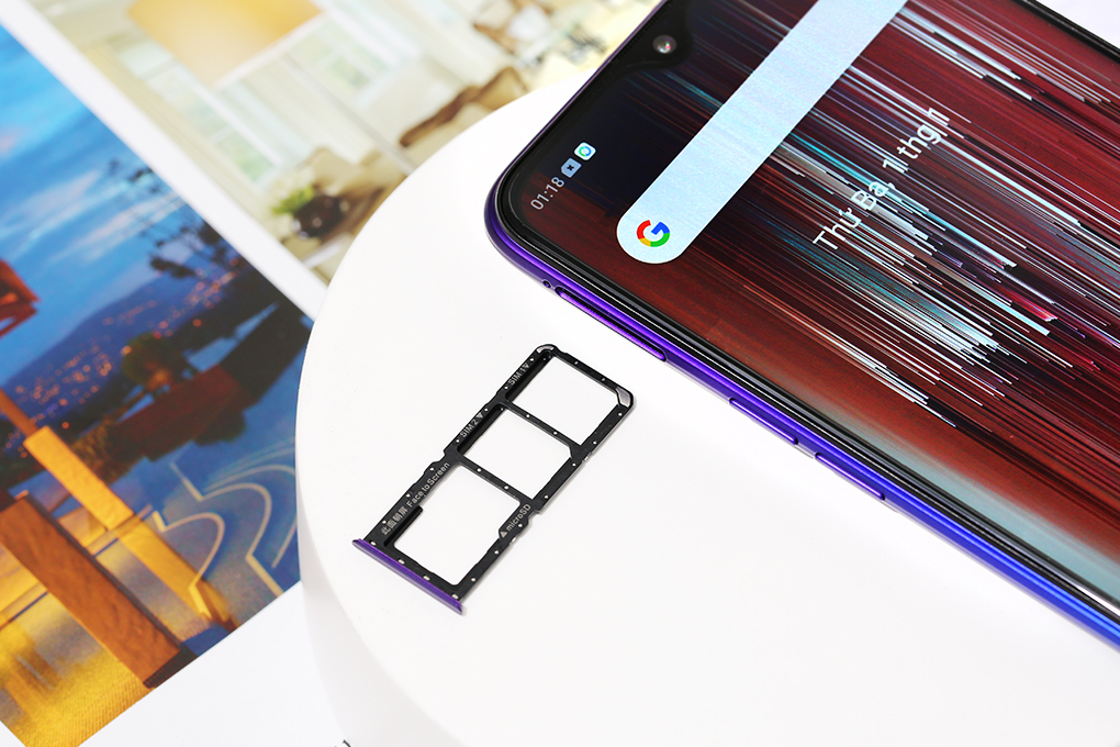 Điện thoại realme 5 Pro (8GB/128GB) Màu Xanh tím