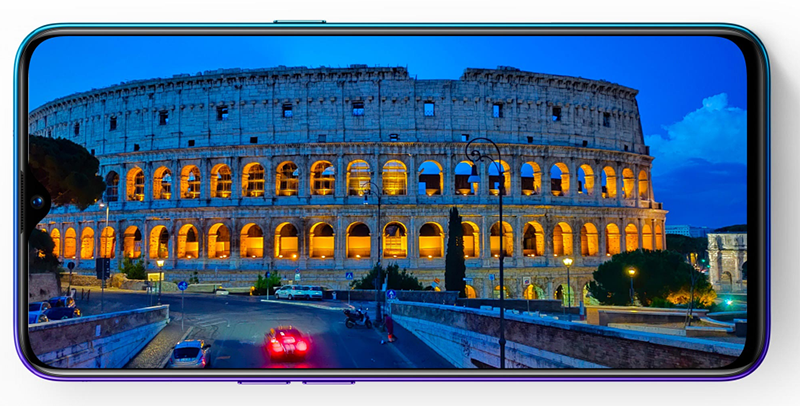Khả năng hiển thị màn hình của chiếc điện thoại Realme X2
