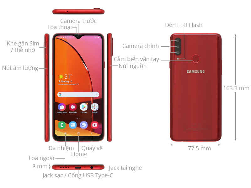 Samsung Galaxy A20s 32GB